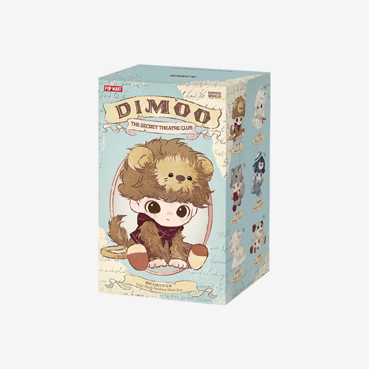 dimoo-the-secret-theatre-club-series-vinyl-plush-pendant-blind-box| POP MART DIMOO