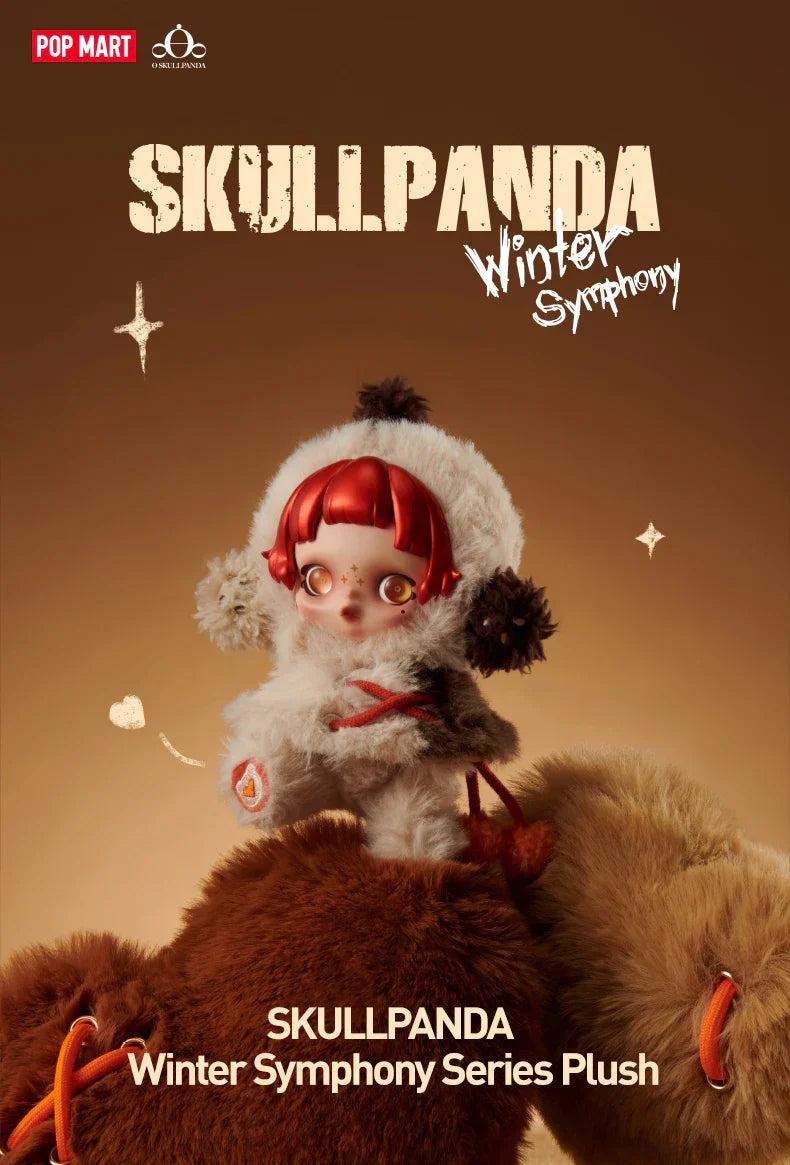Genuine Pop Mart Skullpanda Winter Symphony Series Blind Box